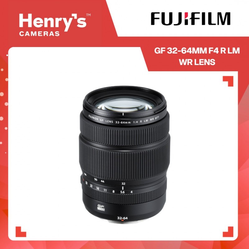 FUJIFILM XG 32-64MM F4 R LM WR LENS